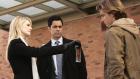 Bei ihren Recherchen stoßen Lilly (Kathryn Morris, l.) und Scott (Danny Pino, M.) auf Michael (Jordan Potter, r.) ... © Warner Bros. Television Bei ihren Recherchen stoßen Lilly (Kathryn Morris, l.) und Scott (Danny Pino, M.) auf Michael (Jordan Potter, r.) ... © Warner Bros. Television
