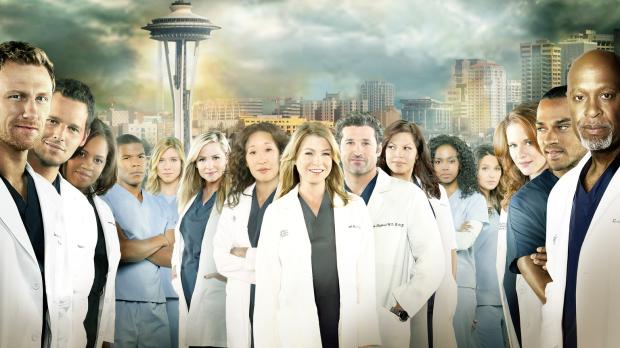 ABC Studios (10. Staffel) - Grey's Anatomy: Owen (Kevin McKidd), Alex (Justin Chambers),...