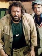 Wenn Gefahr im Verzuge ist, laufen das 'Nilpferd' (Bud Spencer, l.) und das 'Krokodil' (Terence Hill, r.) zu Hochform auf ... © Denver Film Productions